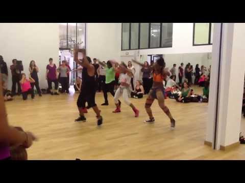 Ragga dancehall by Stephane Maillot et SOKREEP Aidonia ft dj gil "grip me" workshop october Paris