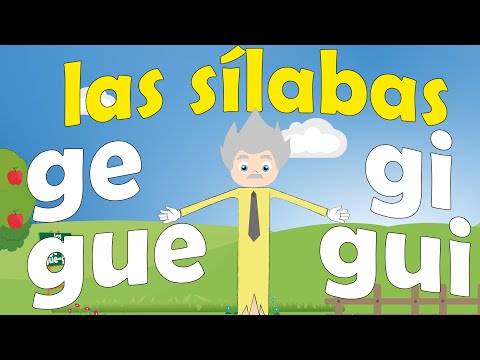 ¡¡ las silabas "ge gi gue gui" PARA NIÑOS !! 👧👶👦