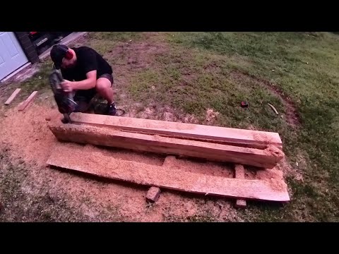 Electric Chainsaw Mill DIY