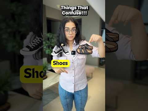 English Words For Everyday Things That Are Confused 😕 #englishvocabulary #esl #ananya #learnenglish