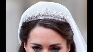 The Cartier Halo Scroll Tiara - British Royal Family Jewels  - Catherine Duchess Of Cambridge