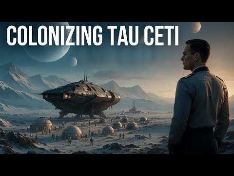 Timelapse Of The Future Colonization Of Our Earth 2.0 Tau Ceti - Sci-Fi