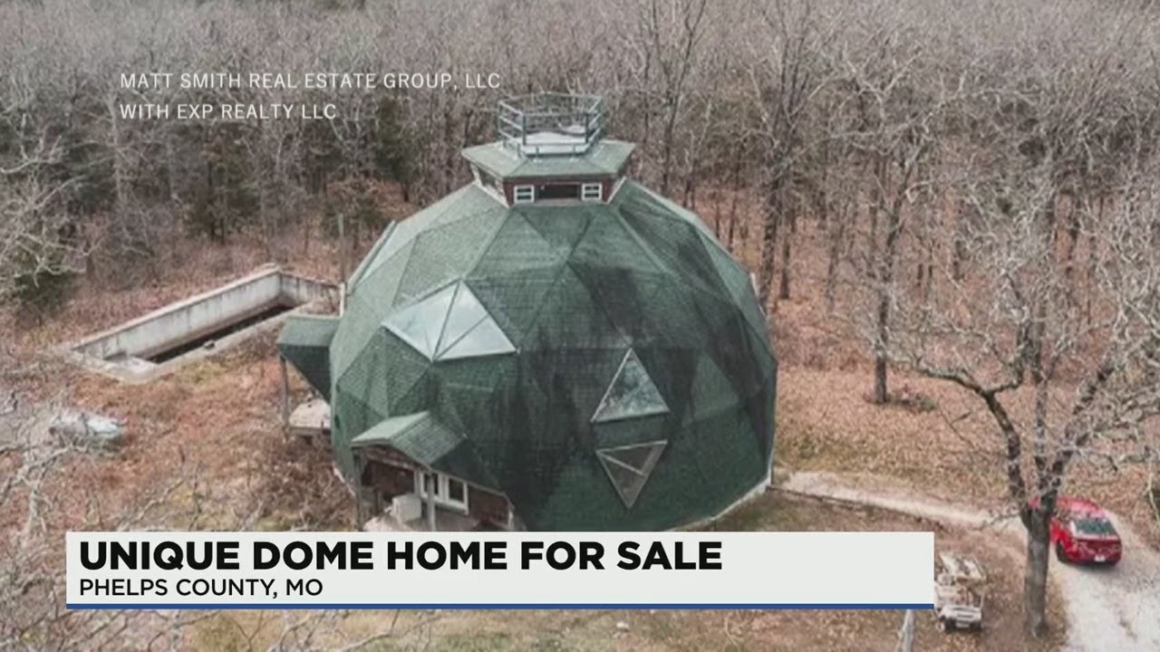 Geometric dome house near Rolla up for sale