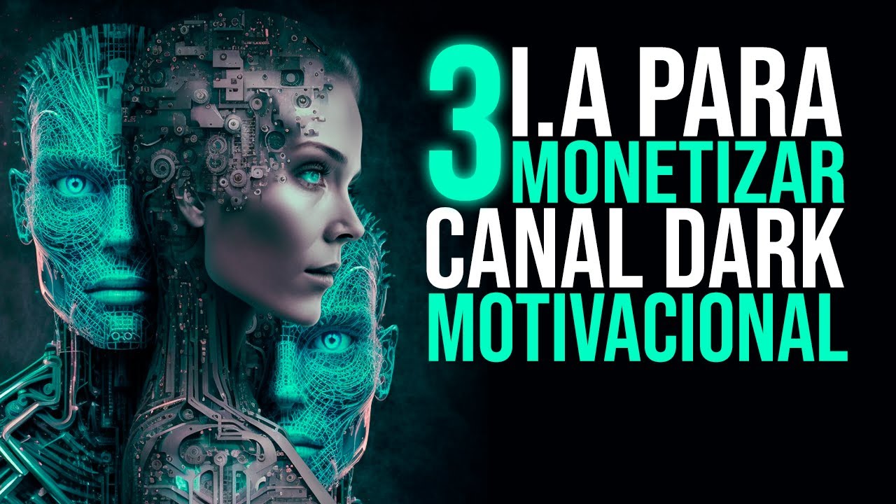 CANAL DARK LUCRATIVO DE MOTIVAÇÃO COM 3 IA PARA MONETIZAR NO YOUTUBE