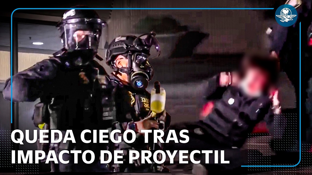 Disparan a quemarropa a manifestante en California durante  protesta por Renee Good