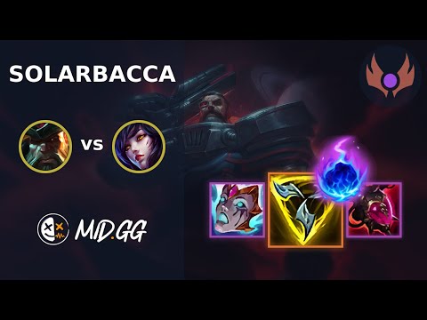 MID.GG: [ solarbacca ] Gangplank MID vs Ahri | NA MASTER | LOL Season 2024