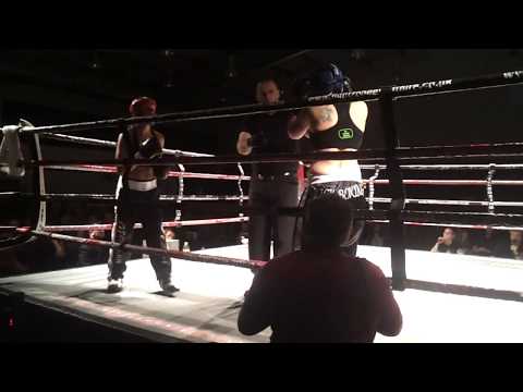 Sarah Worsfold (Falcon) vs Sammi Perkins (First Strike) - Part 1 - Hastings Kickboxing Academy