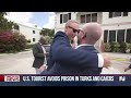 Court in Turks and Caicos frees American tourist who brought in ammunition - Video