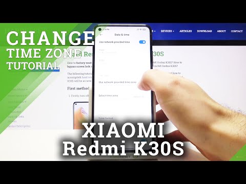 How to Change Date and Time in XIAOMI Redmi K30S – Set Up Time and Date