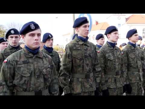 Ślubowanie Klas Mundurowych w Zespole Szkół Energetycznych i Usługowych w Łaziskach Górnych