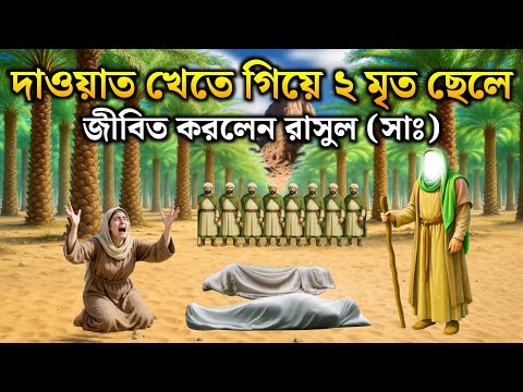 দাওয়াতে গিয়ে মৃত দুই ছেলে জীবিত করার ঘটনা | রাসুল সাঃ এর জীবনী | ইসলামিক কাহিনী | Special History