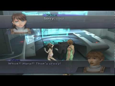 Xenosaga III HD Cutscene 135 - Young Kevin (Labyrinthos) - ENGLISH - SWIMSUIT MODE