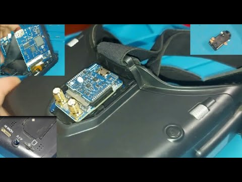 Розбір та ремонт fpv відео - шолома cobra skyzone