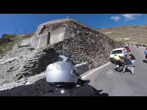 Passo di Stelvio , BMW k1600 CRASH!