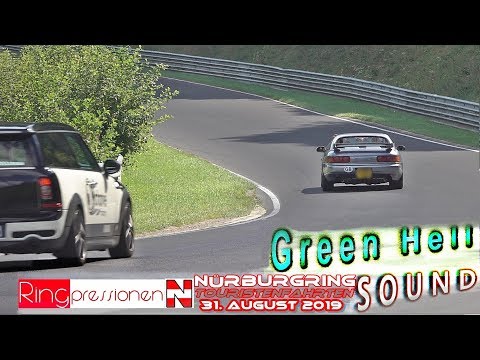 Nürburgring Nordschleife Green Hell SOUND Moments of Touristenfahrten 31 08 2019 #no crash