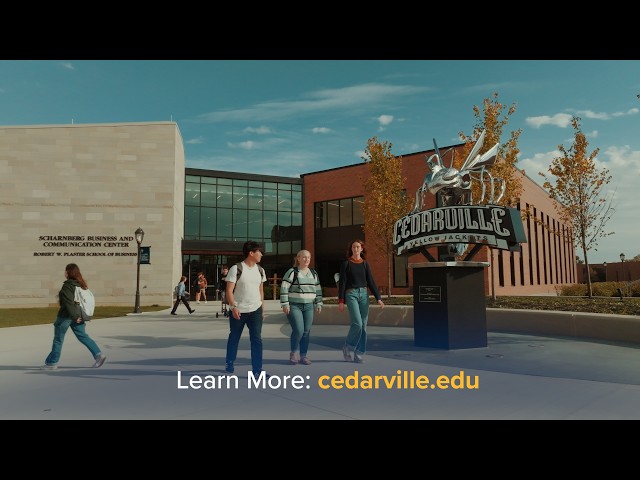 Thumbnail for video titled: We Can't Wait To Welcome You to Cedarville University!