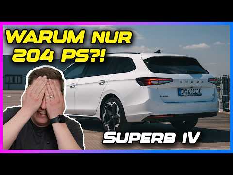 NEW Skoda Superb iV Combi (204 hp, 350 Nm, PHEV) | The BEST company car? | DRIVING IMPRESSION