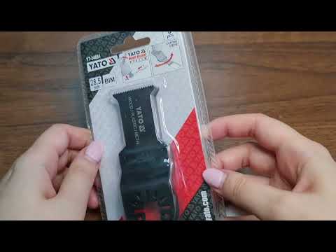 Пилы BIM для реноватора, универсальные, 3 шт., 40x28,5 мм YATO (YT-34684) Пилы BIM для реноватора, универсальные, 3 шт., 40x28,5 мм YATO (YT-34684)