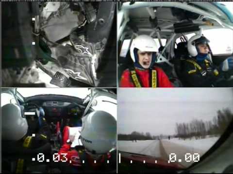 Halls winter rally LT 2011 SS7 Bergmanis E./Bergmanis K.