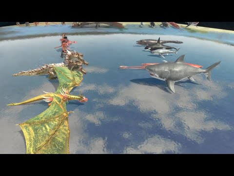 FANTASY VS AQUATICS - Animal Revolt Battle Simulator