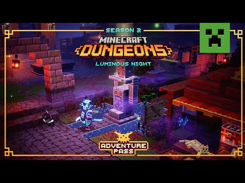 Minecraft Dungeons: Luminous Night – Adventure Pass Trailer