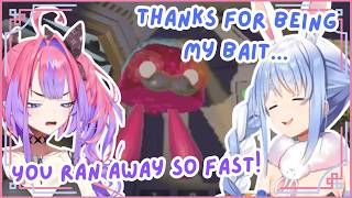 UNHINGED Pekora LAUGHS At Vivi’s “BALLS” Then Uses Her As BAIT To Escape! 😭💀 | Hololive Clip