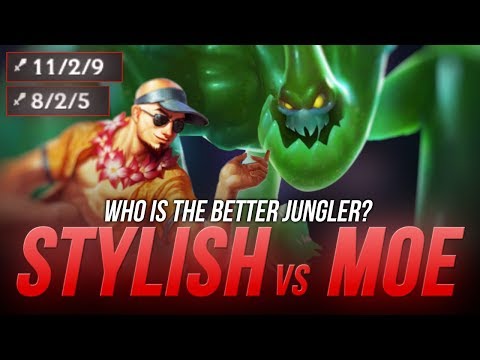 LL Stylish - STYLISH vs MOE | WHO IS THE BETTER JUNGLER?