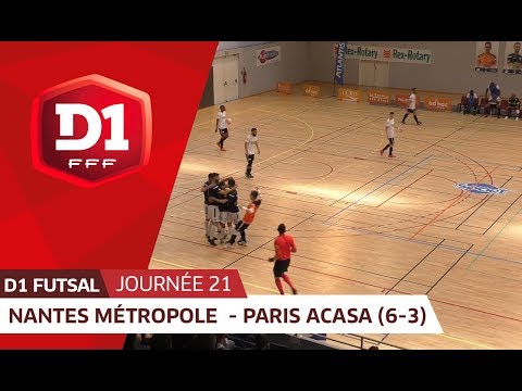 J21 : Nantes Métropole Futsal - Paris ACASA (6-3)