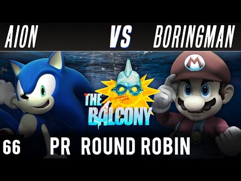 PM @ the Balcony 66 [Shark Tank] - PR RR ft. TB|Aion (Sonic) VS Boringman (Mario)