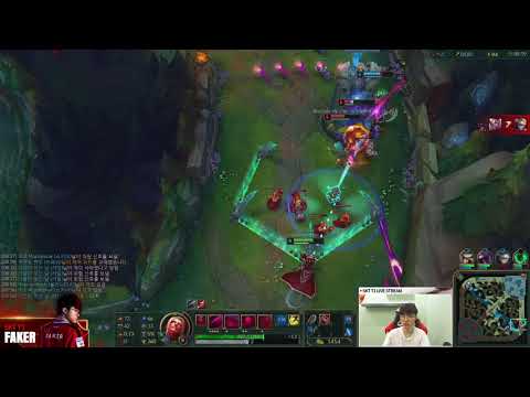 SKT T1 FAKER // VLADIMIR VS TWISTED FATE MID // KOREAN RANK // STREAM PATCH 8.9