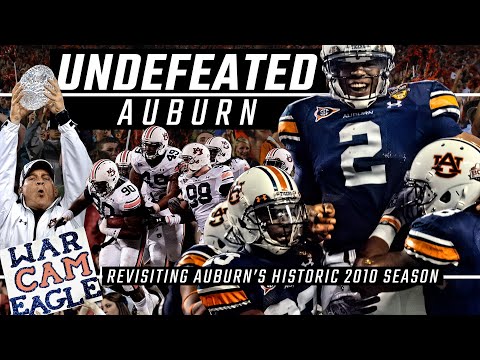 "Undefeated Auburn" - Revisiting Auburn's historic, championship-winning 2010 season
