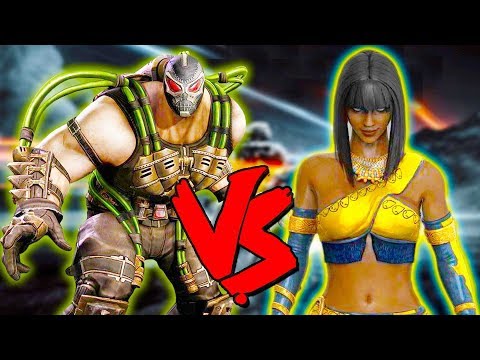 Tanya Vs Bane Army - Epic Battle - Mortal Kombat Costume Skin Mod