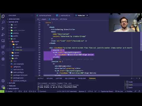 An overview of the create T3 App (Next, Typescript, Tailwind, tRPC, Next-Auth)