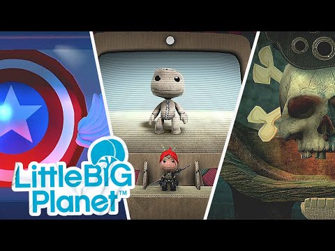 LittleBigPlanet FULL GAME Gameplay Walkthrough