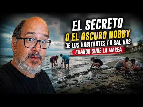 ¿Que HACEN? LA EXTRAÑA costumbre en Salinas luego de mareas altas