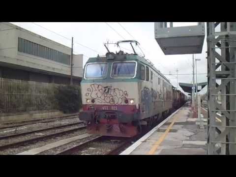 E652.023 sul TCS 51023 Milano Smistamento - Villa San Giovanni Bolano, in partenza da Pomezia