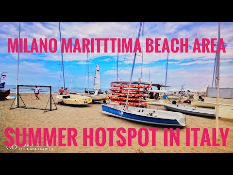 MILANO MARITTTIMA BEACH AREA|ELEGANT SUMMER SPOT|WHAT TO SEE IN CERVIA|EXPLORE MILANO MARITTTIMA