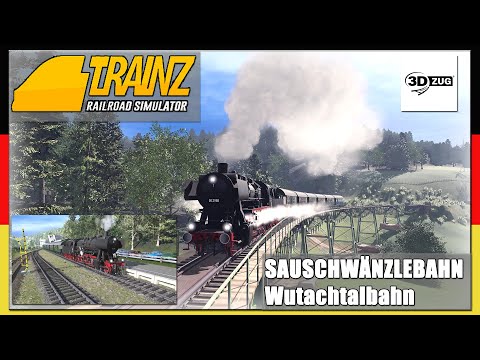 Trainz Railroad Simulator | SAUSCHWÄNZLEBAHN | Dampflok | TRS 2019/2022 | Gameplay [Deutsch]