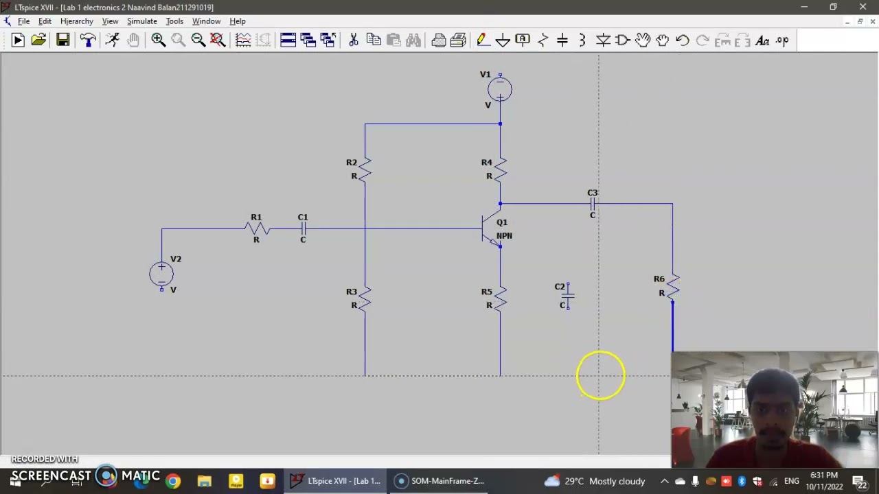NAAVIND BALAN 211291019 RY31 LAB 1 ELECTRONICS 2