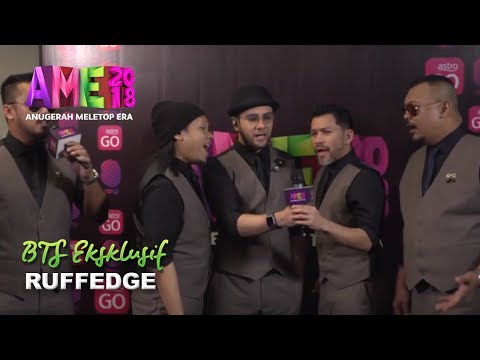 #AME2018 | BTS Temuramah Eksklusif I Ruffedge akan kembali | Anugerah MeleTOP Era 2018