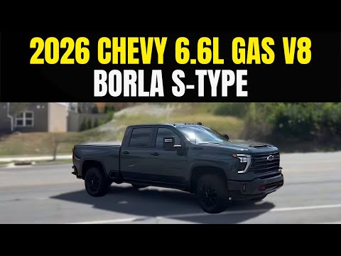 2026 Chevy Silverado LT 6.6L V8 w/ Borla S-Type!