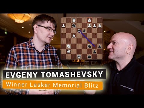 Evgeny Tomashevsky | Winner of the Emanuel Lasker Blitz Chess Memorial in Berlin 2018