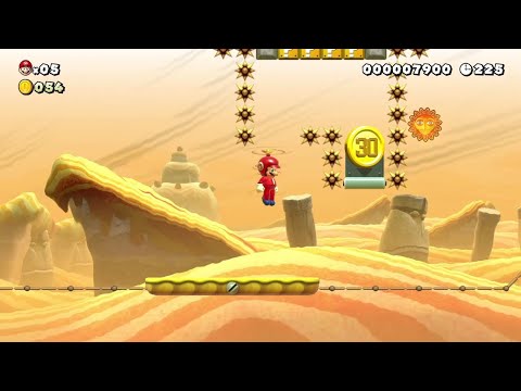 Super Mario Maker 2: Story Mode - 4 Under the Angry Sun