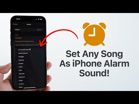 How to set ANY Song as iPhone Alarm Sound - Free and No Computer!
