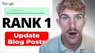 How to Update Blog Posts for SEO (4 EASY Methods)