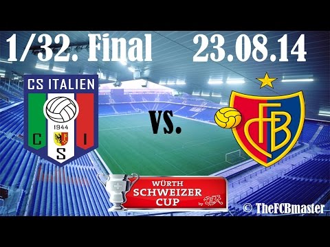 Italien GE vs. FC Basel (0:4) Schweizer Cup 1/32 Final (23.08.14)