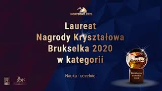 Kryształowa Brukselka 2020 w kategorii Nauka – uczelnie