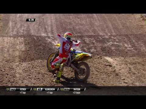 MXGP of Leon - Mexico MX2 Race 2 Jeremy Seewer Mistake