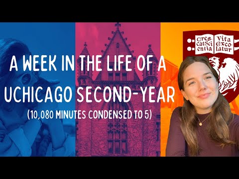 A Week in the Life of a UChicago Second-Year! (Fall 2020)