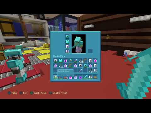 Minecraft Ps4 Battle Minigame #1 First Video (TRIOS GAMEPLAY)
